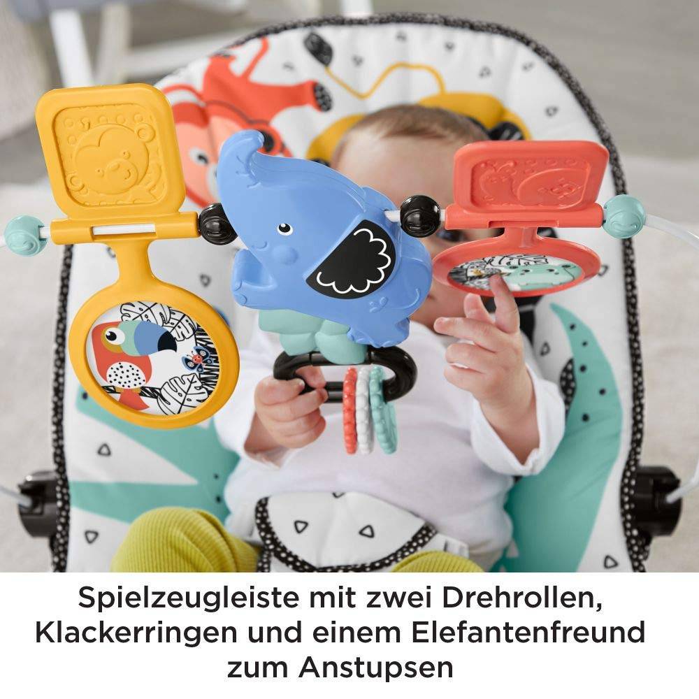 tragbare Basis Wippe, mit beruhigenden Vibrationen, Babyspielzeug für Babys ab der Geburt